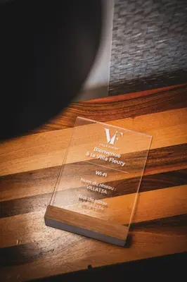 Certificat, récompense, panneau ou autre document affiché dans l'établissement VILLA FLEURY - APPART'HÔTEL DE STANDING