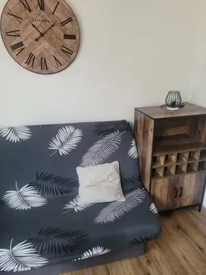 Coin salon dans l'établissement Studio en plein cœur d’aubusson