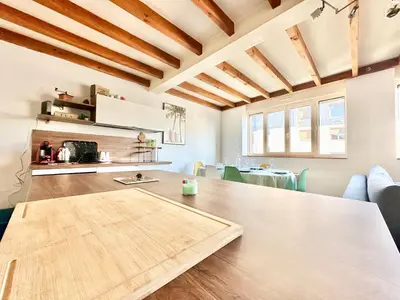 Cuisine ou kitchenette dans l'établissement L'Urban Spot, calme et lumineux