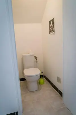 Salle de bains dans l'établissement Studio calme et nature bien situé