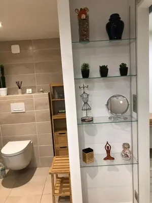 Salle de bains dans l'établissement Studio neuf de 24m²