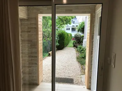 Jardin de l'établissement Studio neuf de 24m²