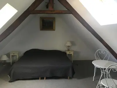 Un ou plusieurs lits dans un hébergement de l'établissement Gîte de Sauvagnac