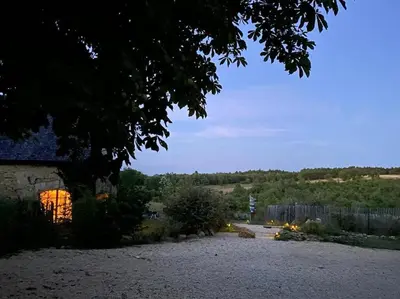 Paysage naturel près de la maison de vacances