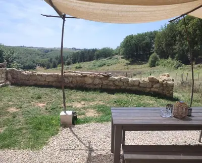 Paysage naturel près de la maison de vacances