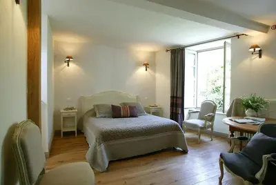Coin salon dans l'établissement La maison Saluces