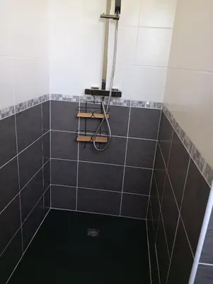 Salle de bains dans l'établissement LA CAMPAGNE