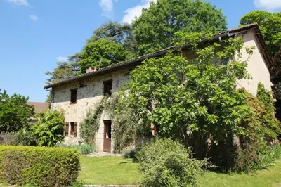 Jardin de l'établissement Le masbareau, gite le vieux domaine