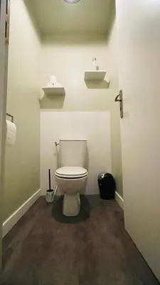 Salle de bains dans l'établissement Authentique havre de Paix en Corrèze