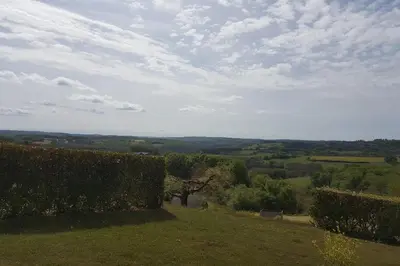 Paysage naturel près de la villa