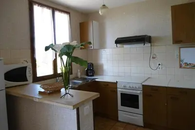 Cuisine ou kitchenette dans l'établissement En Périgord Noir paulin maison au calme proche