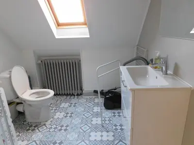 Salle de bains dans l'établissement Villa désirée