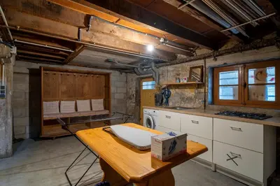 Cuisine ou kitchenette dans l'établissement Gaillarde - Maison pour 8 avec grand jardin