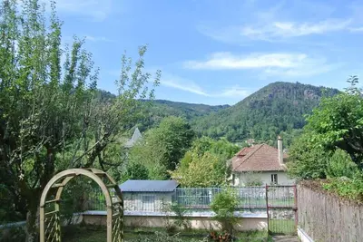 Paysage naturel près de la maison de vacances