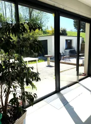 Jardin de l'établissement L’écrin des bois