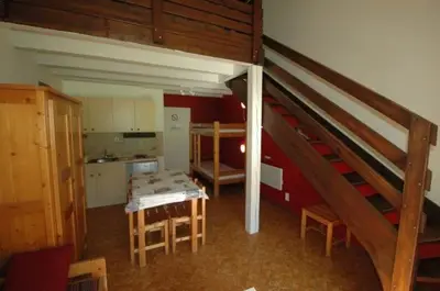 Cuisine ou kitchenette dans l'établissement La Grange du Devezou