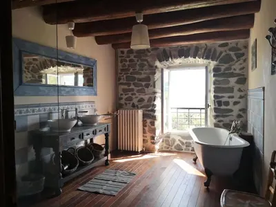 Plan de l'établissement Gîte Les Ferrandaises - Puy de Dôme - Massif du Sancy