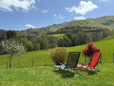 Paysage naturel près de la maison de vacances