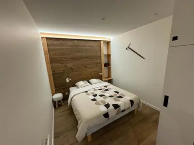 Un ou plusieurs lits dans un hébergement de l'établissement Le Refuge des Skieurs Le Mont Dore 4/6pers