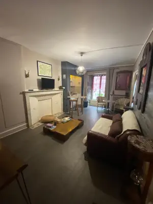 Télévision ou salle de divertissement dans l'établissement COSY B&B