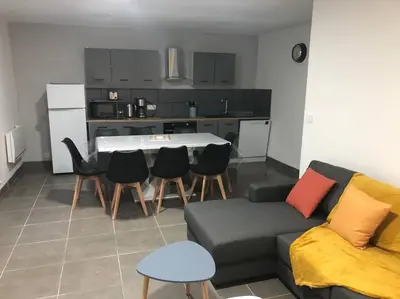 Plan de l'établissement app 8 couchages tt confort 202