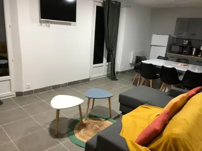 Plan de l'établissement app 8 couchages tt confort 202