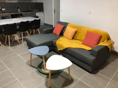 Plan de l'établissement app 8 couchages tt confort 202