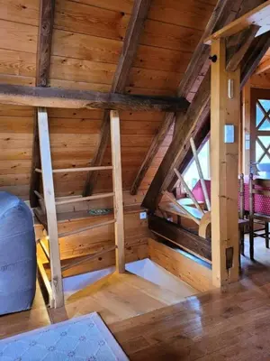 Coin salon dans l'établissement Gîte de France La gloire 3 épis - Gîte de France 4 personnes MAE-6514
