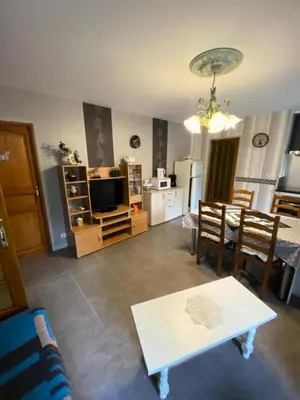 Télévision ou salle de divertissement dans l'établissement Gîte de France à Lissac sur Couze 3 épis - Gîte de France 4 personnes MAE-6524