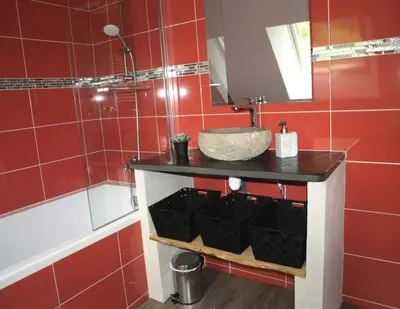 Plan de l'établissement Gîte de France L'oustal 3 épis - Gîte de France 6 personnes MAE-6574