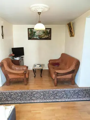 Coin salon dans l'établissement Gîte de France Chez mamie 2 épis - Gîte de France 4 personnes MAE-6584
