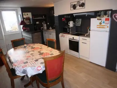 Cuisine ou kitchenette dans l'établissement Gîte de France La maisonnette 3 épis - Gîte de France 4 personnes MAE-6604