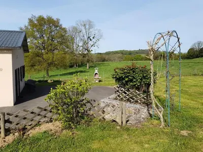Jardin de l'établissement Gîte de France O'calm 3 épis - Gîte de France 4 personnes MAE-9014