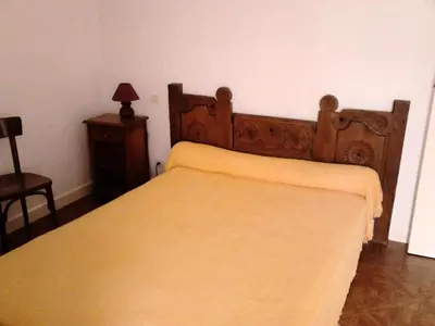 Un ou plusieurs lits dans un hébergement de l'établissement Gîte de France Gite du bourg 2 épis - Gîte de France 7 personnes MAE-9124