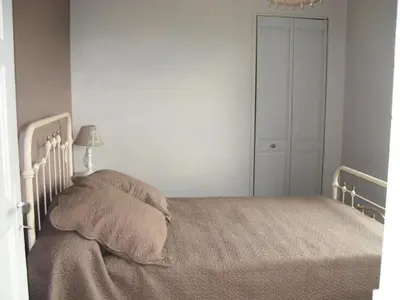 Un ou plusieurs lits dans un hébergement de l'établissement Gîte de France à Saint-Yrieix-le-Déjalat 3 épis - Gîte de France 4 personnes MAE-9234