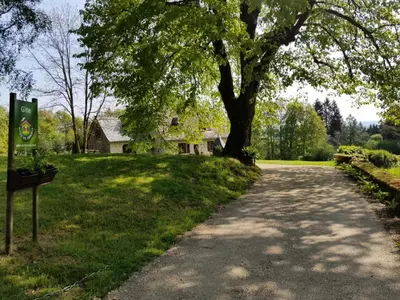 Jardin de l'établissement Gîte de France à Latronche 2 épis - Gîte de France 5 personnes MAE-9294