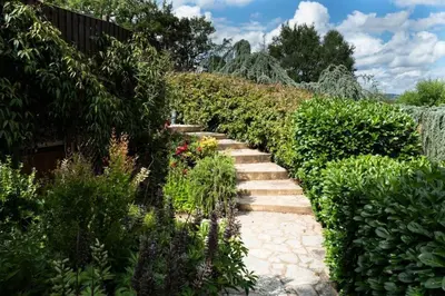 Jardin de l'établissement Gîte de France Bayat pour 5 personnes 4 épis - Gîte de France 5 personnes MAE-9354