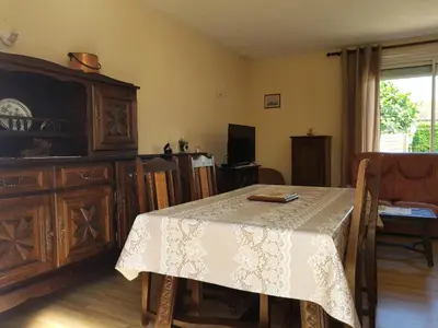 Télévision ou salle de divertissement dans l'établissement Gîte de France Le gaillard 3 épis - Gîte de France 4 personnes MAE-9794