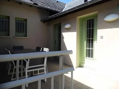 Balcon ou terrasse dans l'établissement Gîte de France Le moulin 2 épis - Gîte de France 4 personnes MAE-9844