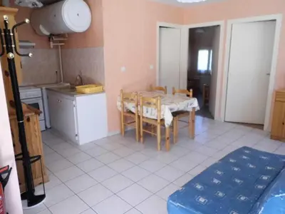 Cuisine ou kitchenette dans l'établissement Gîte de France Le moulin 2 épis - Gîte de France 4 personnes MAE-9844