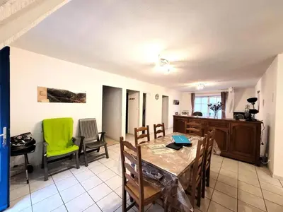 Coin salon dans l'établissement Gîte de France N°6 3 épis - Gîte de France 4 personnes MAE-9884