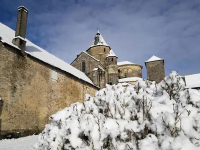 L'établissement Gîte de France Le colibri 2 épis - Gîte de France 6 personnes MAE-9894 en hiver