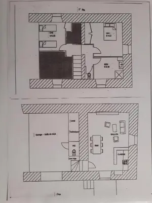 Plan de l'établissement Gîte de France Le petit colibri 2 épis - Gîte de France 4 personnes MAE-9964