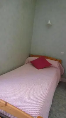 Un ou plusieurs lits dans un hébergement de l'établissement Gîte de France Le gîte des 3 2 épis - Gîte de France 4 personnes MAE-0004