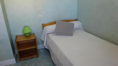 Un ou plusieurs lits dans un hébergement de l'établissement Gîte de France Le gîte des 3 2 épis - Gîte de France 4 personnes MAE-0004