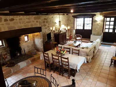 Un ou plusieurs lits dans un hébergement de l'établissement Gîte de France La maison de la halle 3 épis - Gîte de France 6 personnes MAE-0034