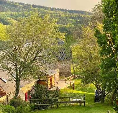Paysage naturel près de la maison de vacances