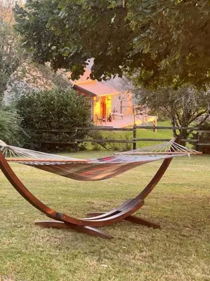 Jardin de l'établissement Ferme pleine nature en Corrèze