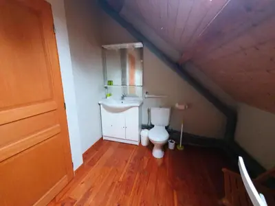Cuisine ou kitchenette dans l'établissement Gîte de France La barthèçoice 3 épis - Gîte de France 7 personnes MAE-0074