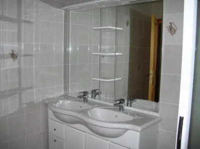 Salle de bains dans l'établissement Gîte de France La barthèçoice 3 épis - Gîte de France 7 personnes MAE-0074
